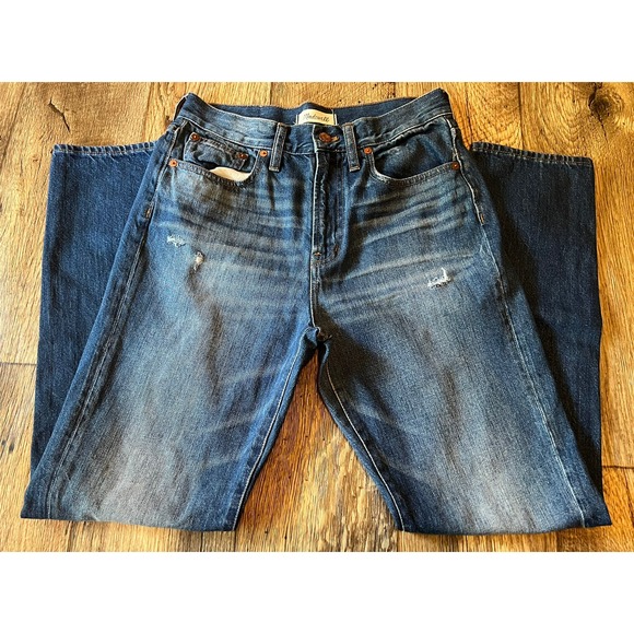 Madewell Denim - Madewell The Perfect Vintage Jean Tagged 27 Measure 30 30L Lightly Distressed